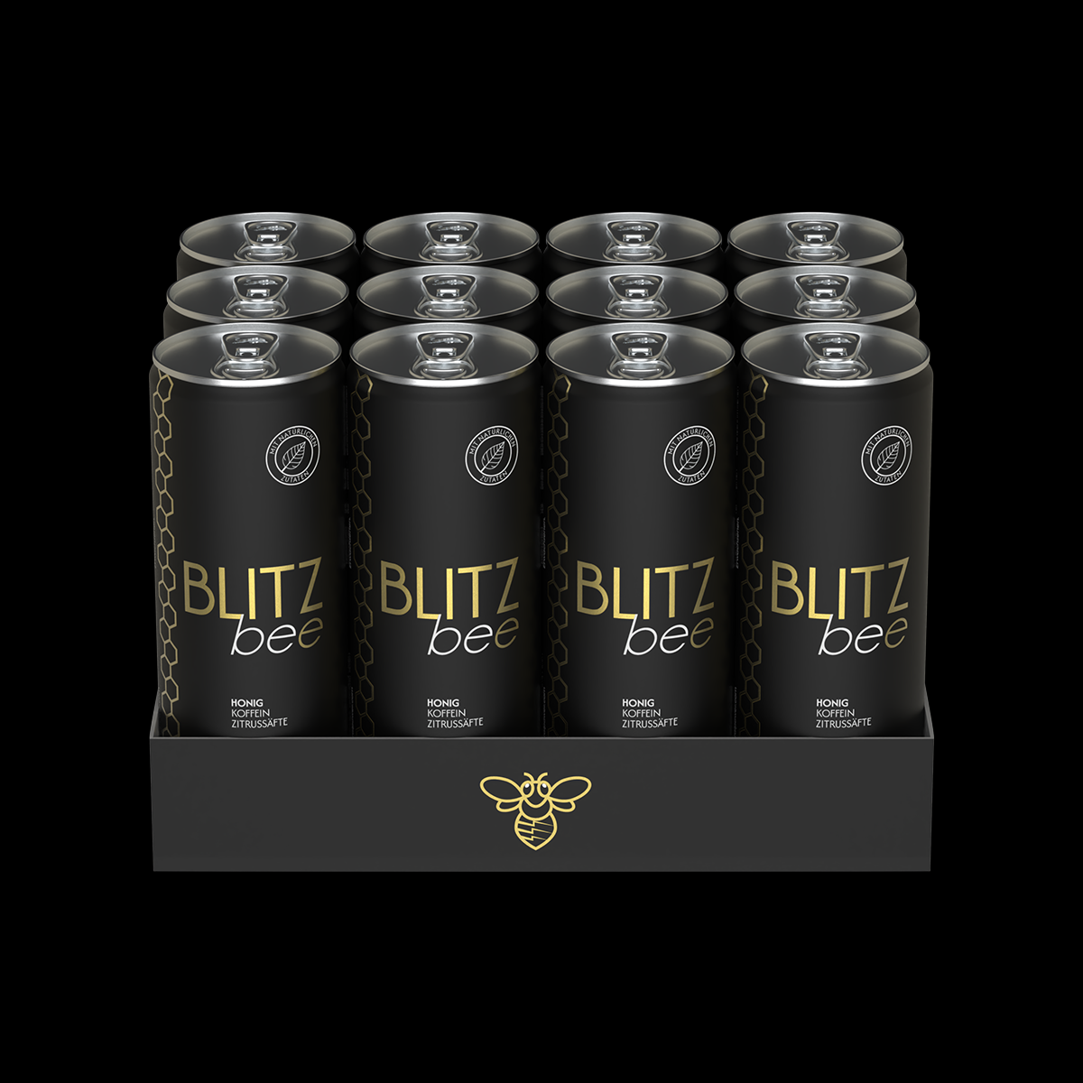 Verpackung BLITZbee 250 ml Dosen
